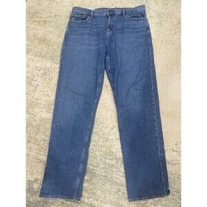 Banana Republic Mens Size 38x36 Blue Straight Fit Travel Jeans